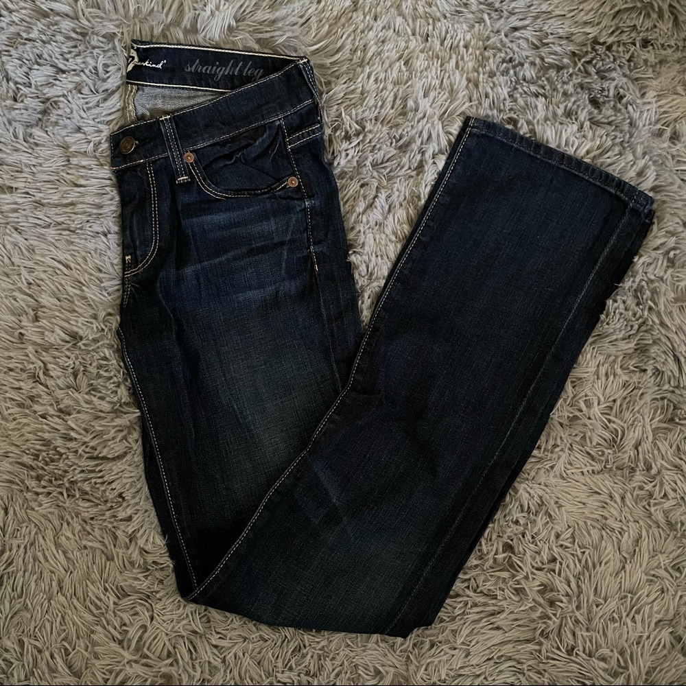 7 for all mankind Straight Leg Jeans Size 24